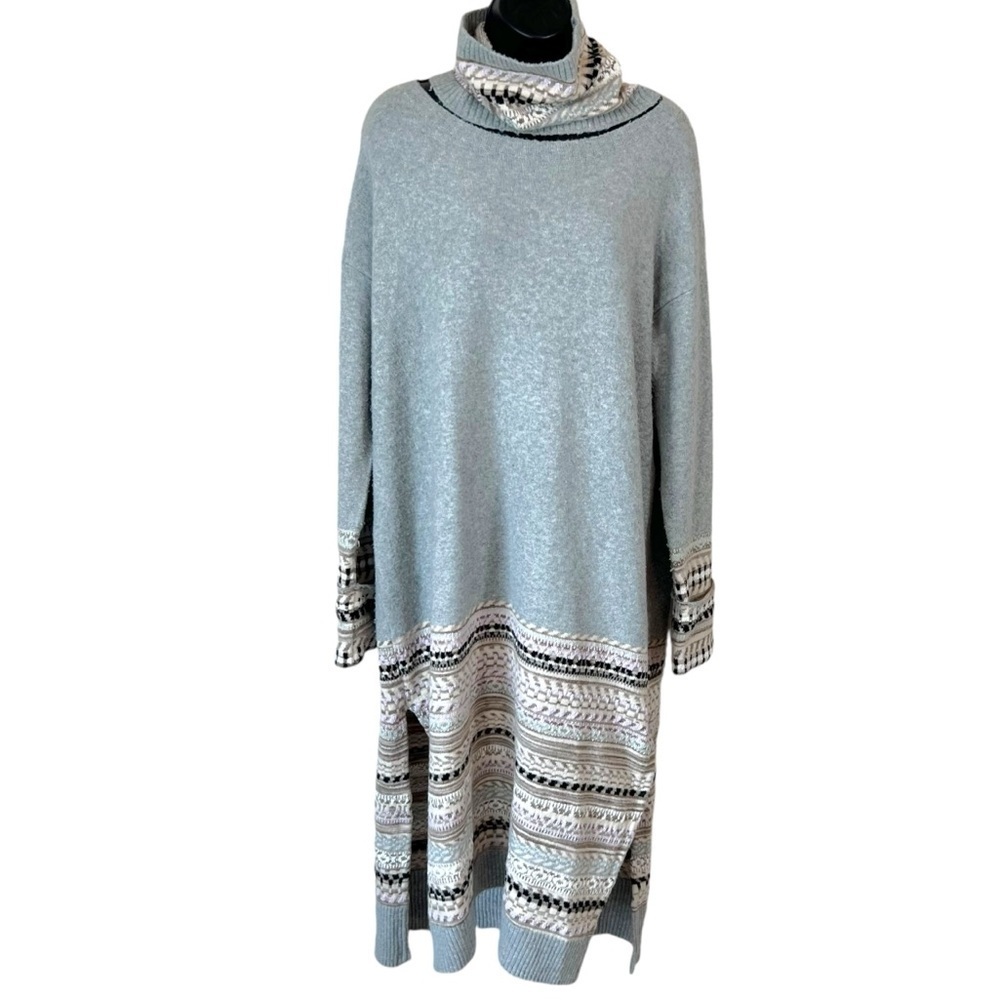 Daily Practice by Anthropologie Turtleneck Sweater Dress